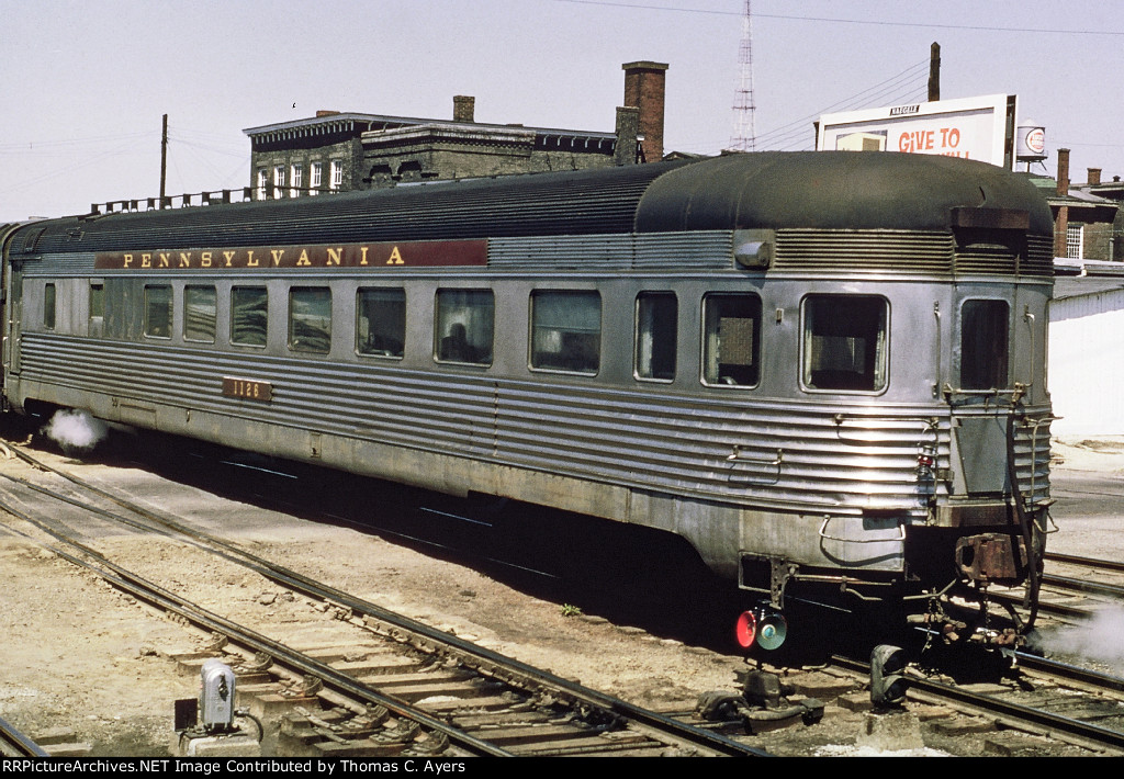 PRR 1126, Observation Car, c. 1966